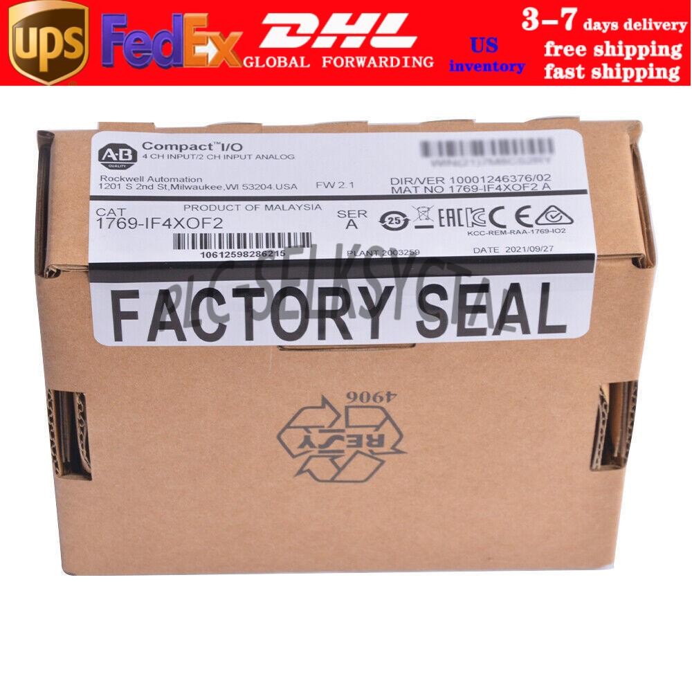 NEW Sealed AB 1769-IF4XOF2 CompactLogix 6 Pt A/I and A/O Module US Free Tax