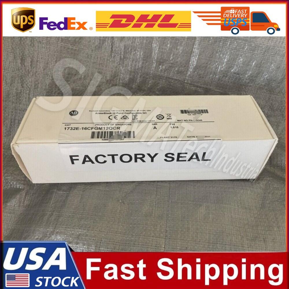 Allen Bradley 1732E-16CFGM12QCR /A ArmorBlock Module *NEW IN BOX* US Free Tax