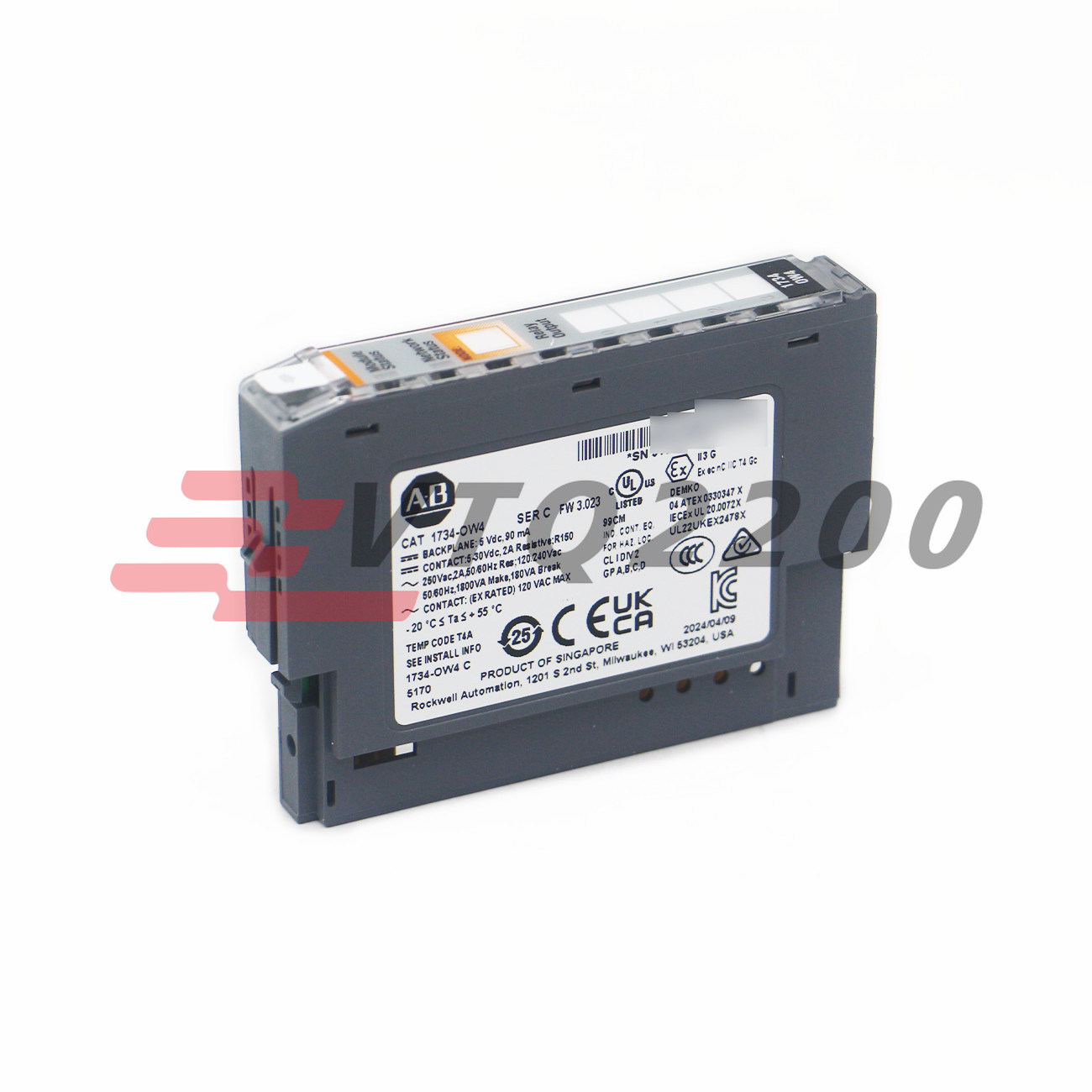 NEW Allen-Bradley 1734-OW4 AB POINT I/O 4Point Digital Output Module 1734OW4