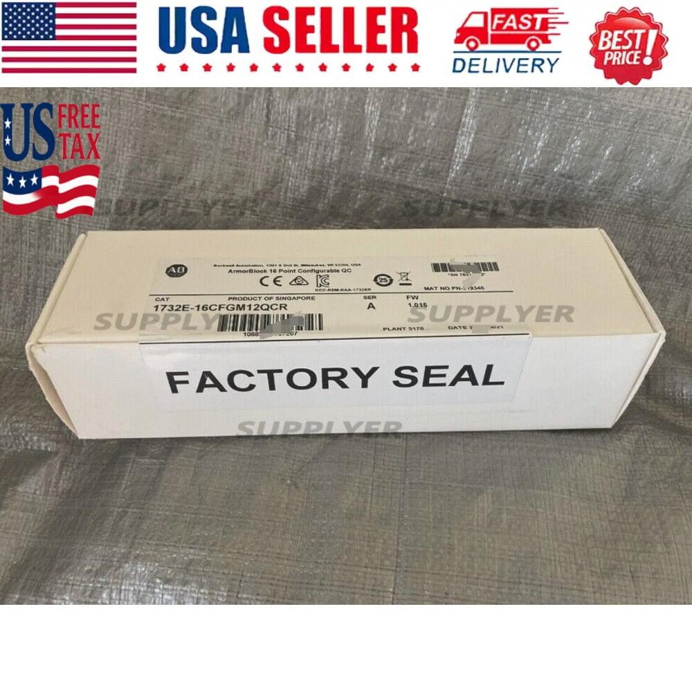 Allen Bradley 1732E-16CFGM12QCR /A ArmorBlock Module *NEW IN BOX* US Free Tax