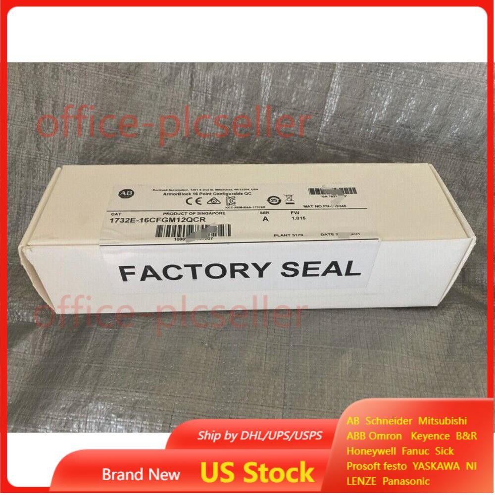 Allen Bradley 1732E-16CFGM12QCR /A ArmorBlock Module *NEW IN BOX* US Free Tax