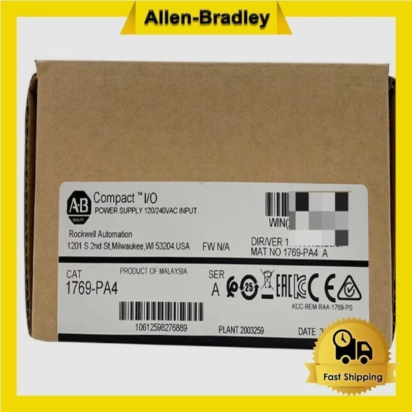 AB 1769-PA4 Free Shipping 1769PA4 New in Box New Factory Sealed PLC