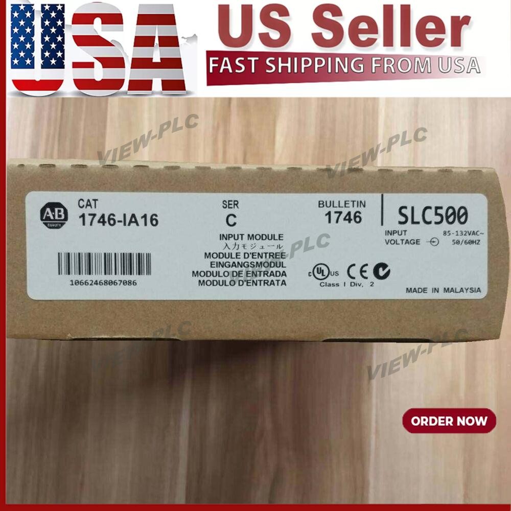 NEW Allen-Bradley AB 1746-IA16 SER C SLC 500 Input Module New in box