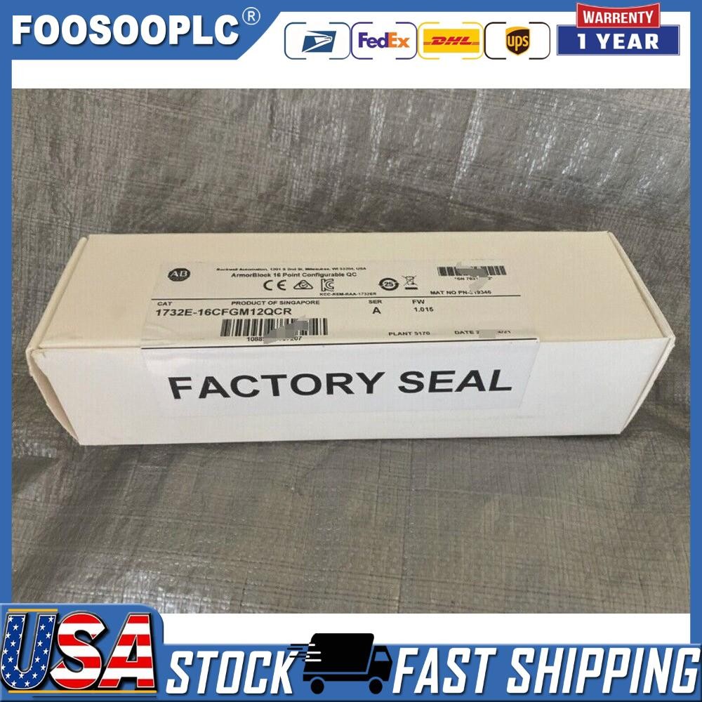 Allen Bradley 1732E-16CFGM12QCR /A ArmorBlock Module *NEW IN BOX* US Free Tax