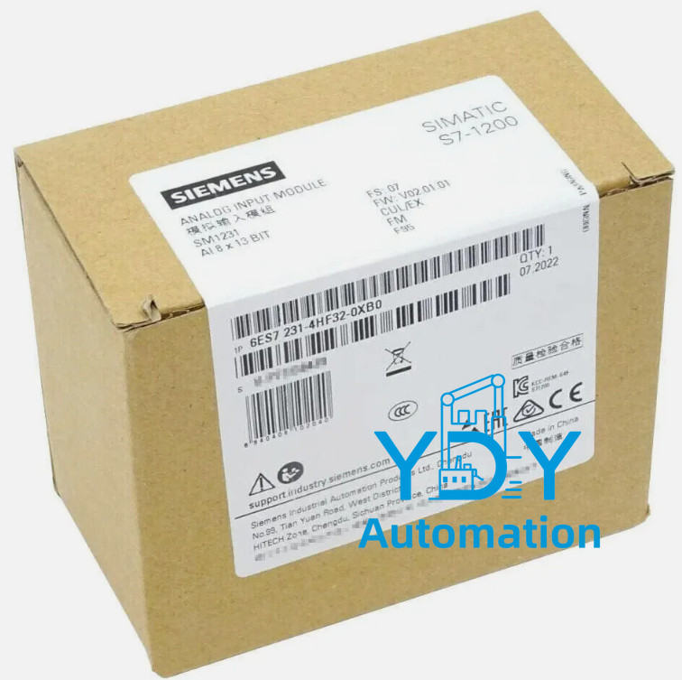 New Siemens 6ES7231-4HF32-0XB0 6ES7 231-4HF32-0XB0 SIMATIC S7-1200, analog input