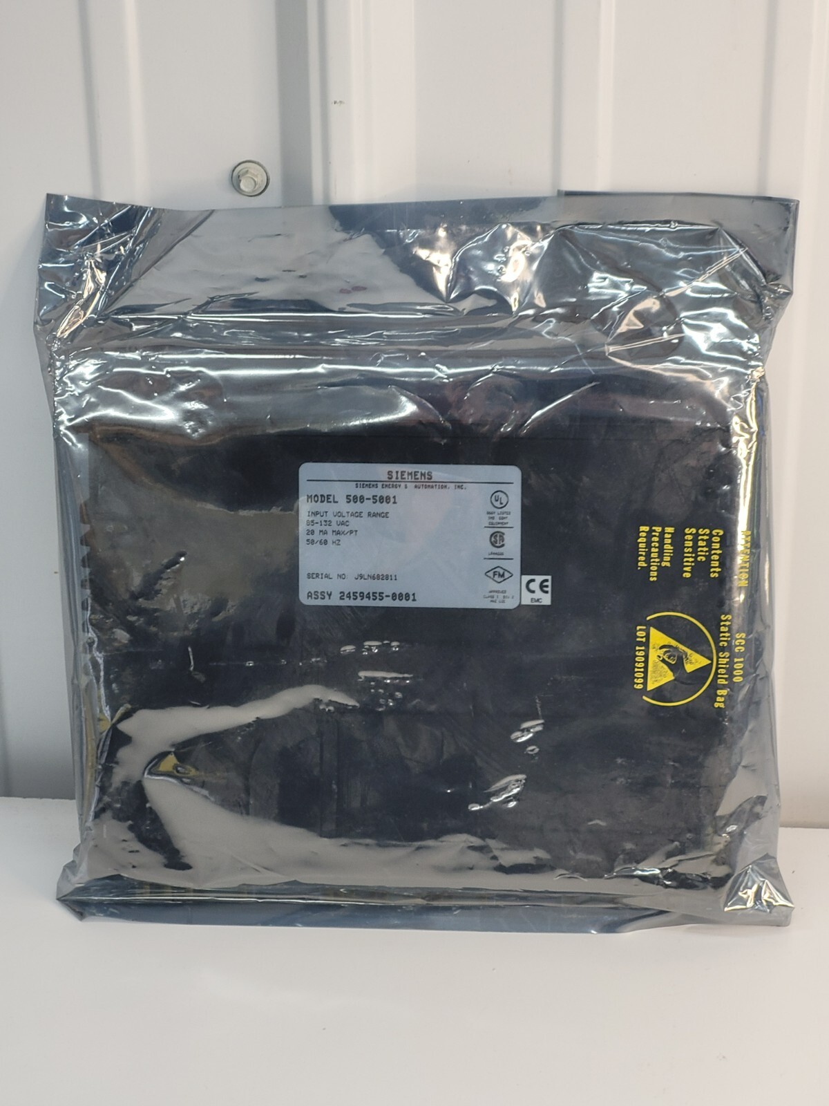 SIEMENS 500-5001 INPUT VOLTAGE RANGE MODULE New In Sealed Package b12