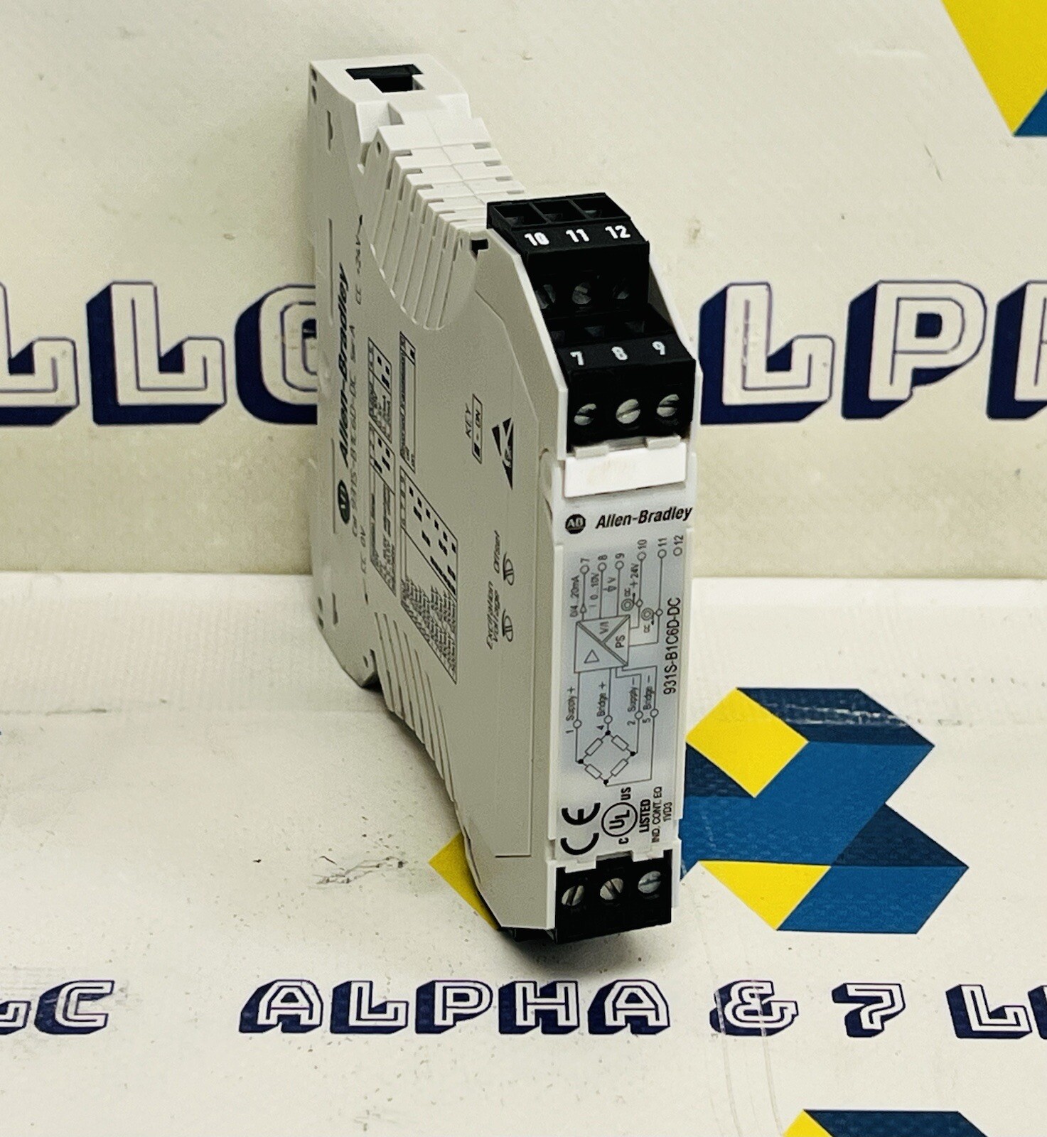 Allen Bradley 931S-B1C6D-DC SER. A Active Bridge Isolation Signal Conditioner