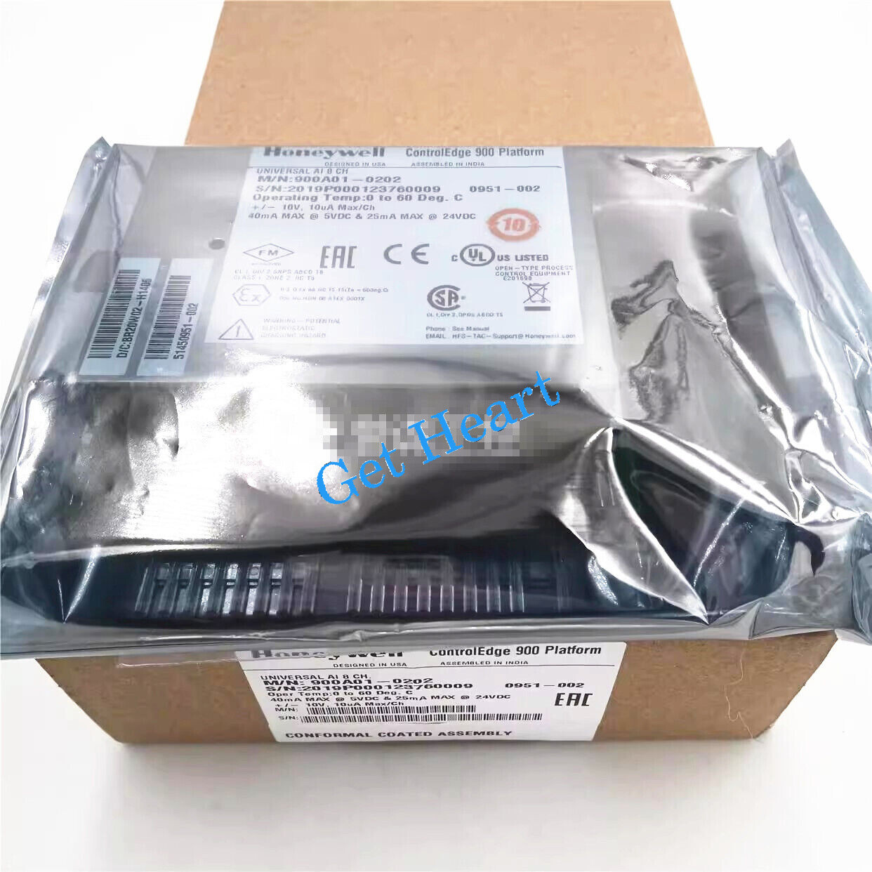 NEW Honeywell ControlEdge HC900 Platform AI 8-channel M/N:900A01-0202 Module