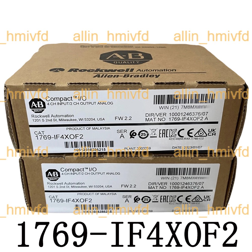 Factory Sealed Unbrand 1769-IF4XOF2 SER A CompactLogix 6 Pt A/I and A/O Mo