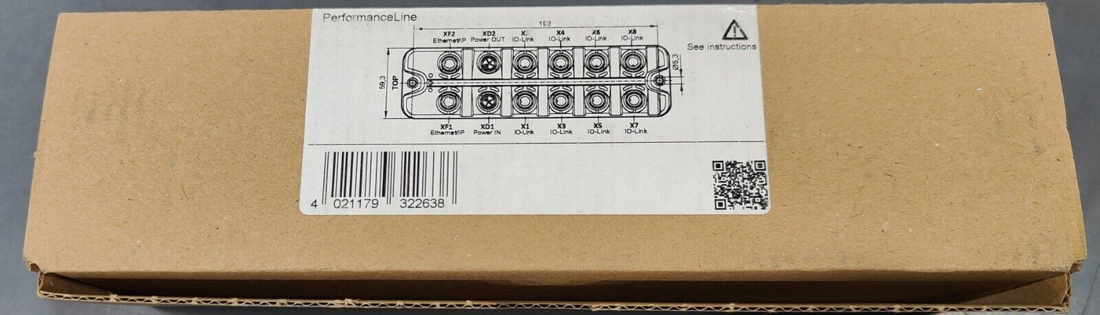 New IFM AL1422 IO-Link Master EtherNet/IP 8 Port IP67 FREE SHIPPING