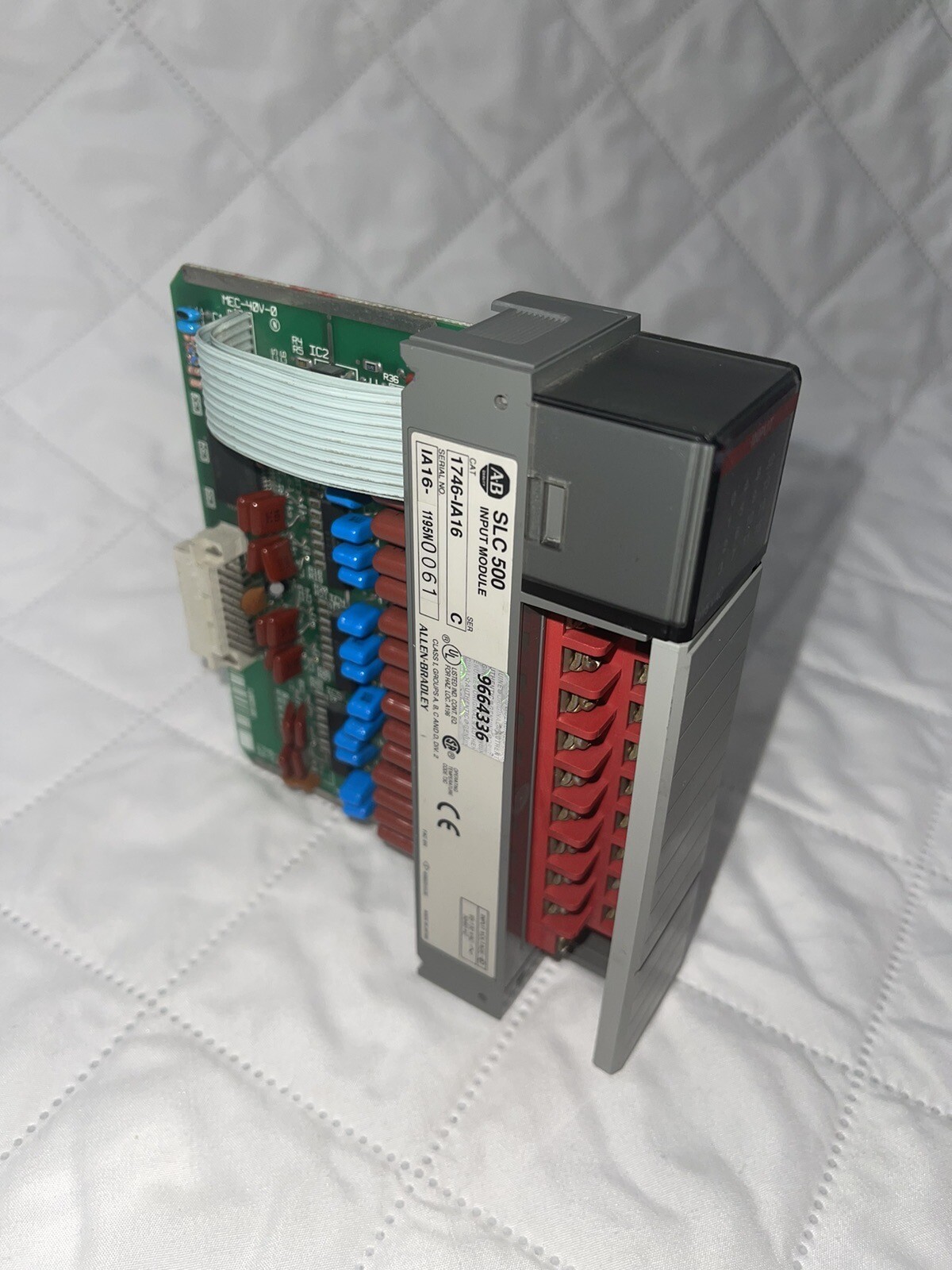Used Tested Cleaned Sealed 1746-IA16 SLC 500 SerD PLC Output Module 1746IA16