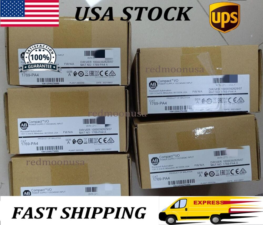 New Allen-Bradley 1769-PA4 SER A Compact Power Supply Module 1769PA4