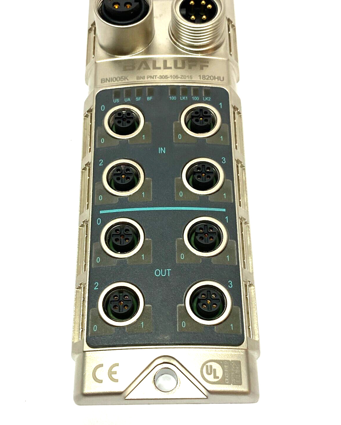 Balluff BNI005K ProfiNet Active Splitter Network Block BNI PNT-305-105-Z015