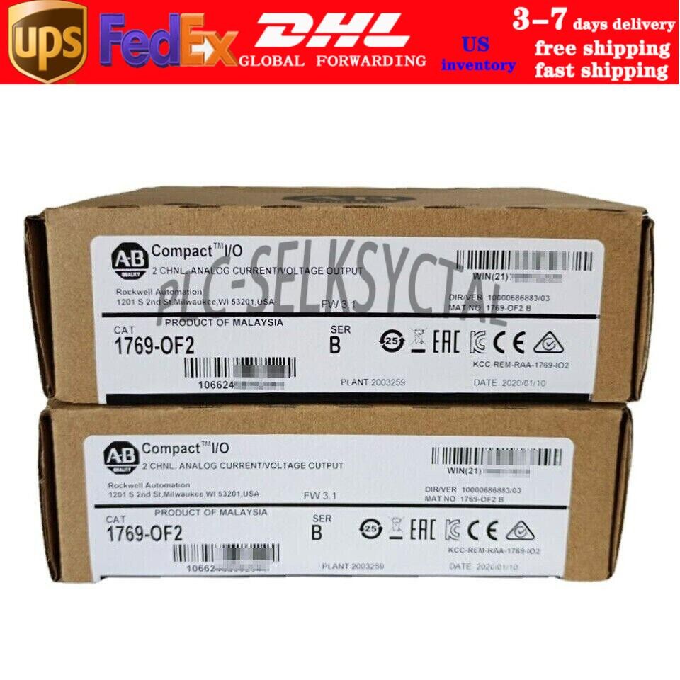New Allen Bradley AB 1769-OF2 Compact I/O Output Module 1769OF2 US Free Tax