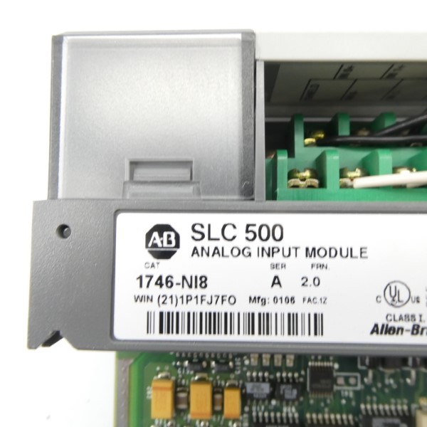 ALLEN BRADLEY 1746-NI8 SER. A F/W 2.0 10VDC UNMP