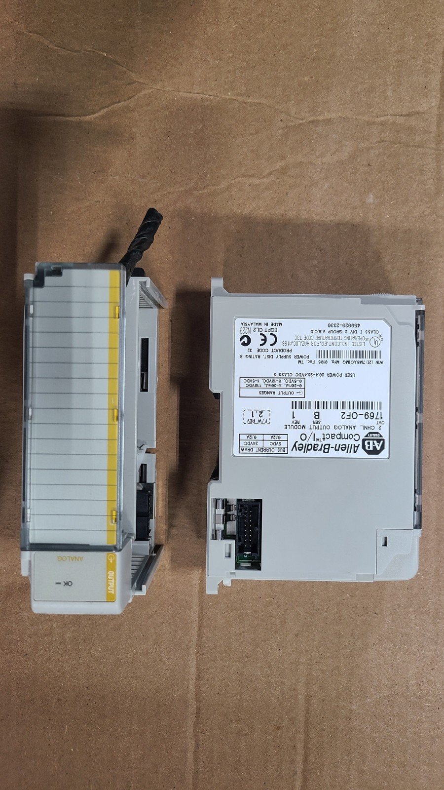 Allen Bradley 1769-CRR3 1769-ECR 1967-ECL also one unknown. All included in one