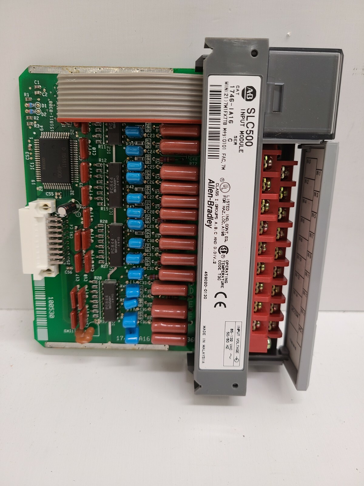 GUARANTEED! ALLEN-BRADLEY SLC-500 INPUT MODULE 1746-IA16
