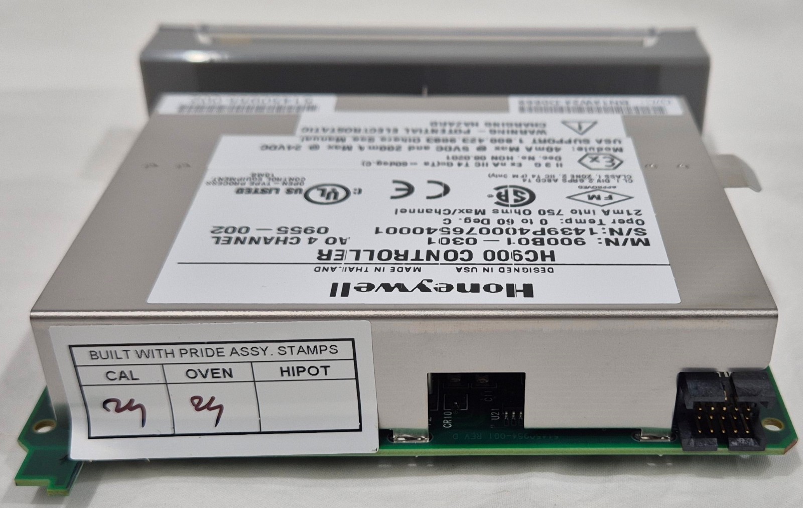 HONEYWELL 900B01-0301 AO 4 CHANNEL HC900 Controller