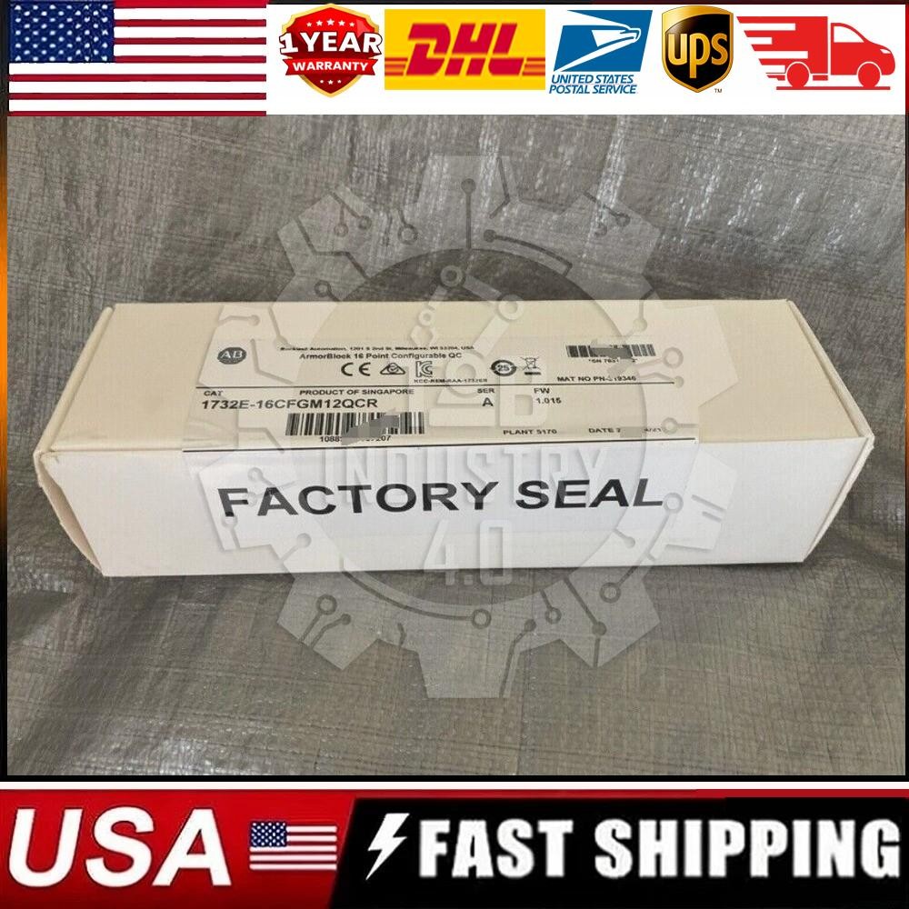 Allen Bradley 1732E-16CFGM12QCR /A ArmorBlock Module *NEW IN BOX* US Free Tax