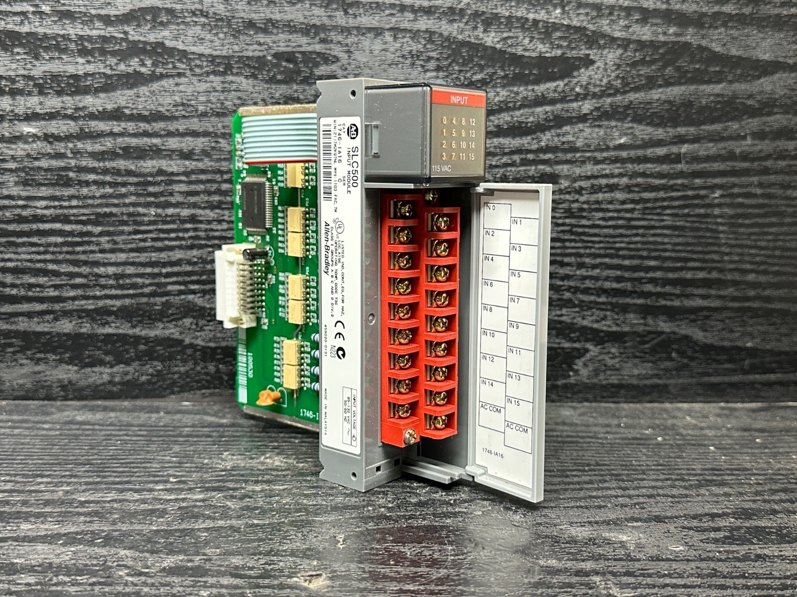 Allen Bradley 1746-IA16 1746-1A16 Ser C SLC 500 AC Input Module 16 Channel PLC