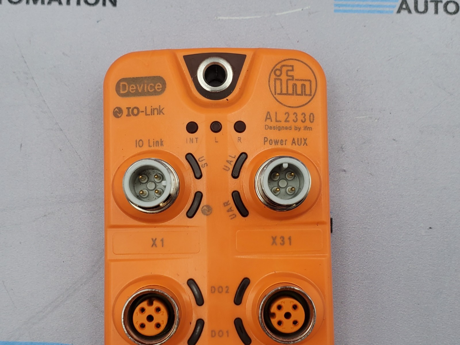 IFM Efector AL2330 I/O Link Module 6X2 DO M12 IP67 18-30VDC