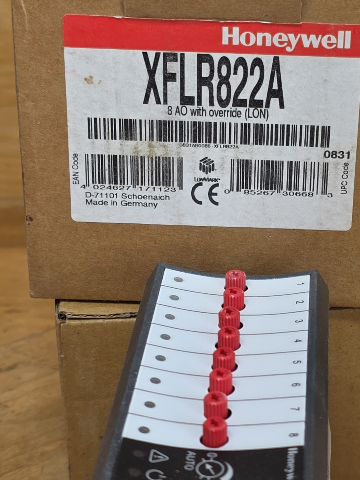 HONEYWELL XFLR822A OUTPUT MODULE ANALOG 8 OUTPUT New *WE*SHIP*TODAY*