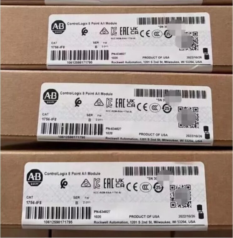 Original Sealed AB 1756-IF8/B ControlLogix 8Point A/I Module 1756 IF8 serB US