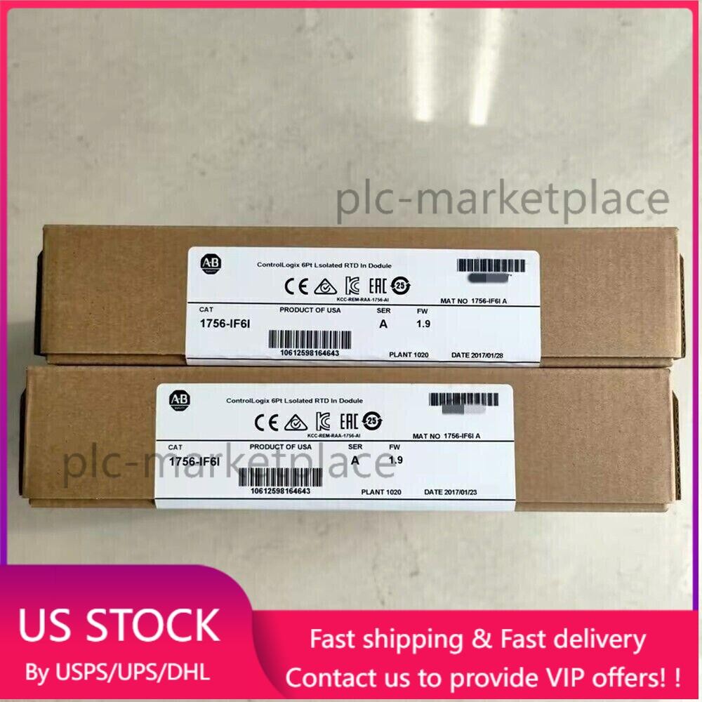 nEW IN BOX Allen-Bradley 1756-IF6I ControlLogix 6 Point Isolated A/IModule