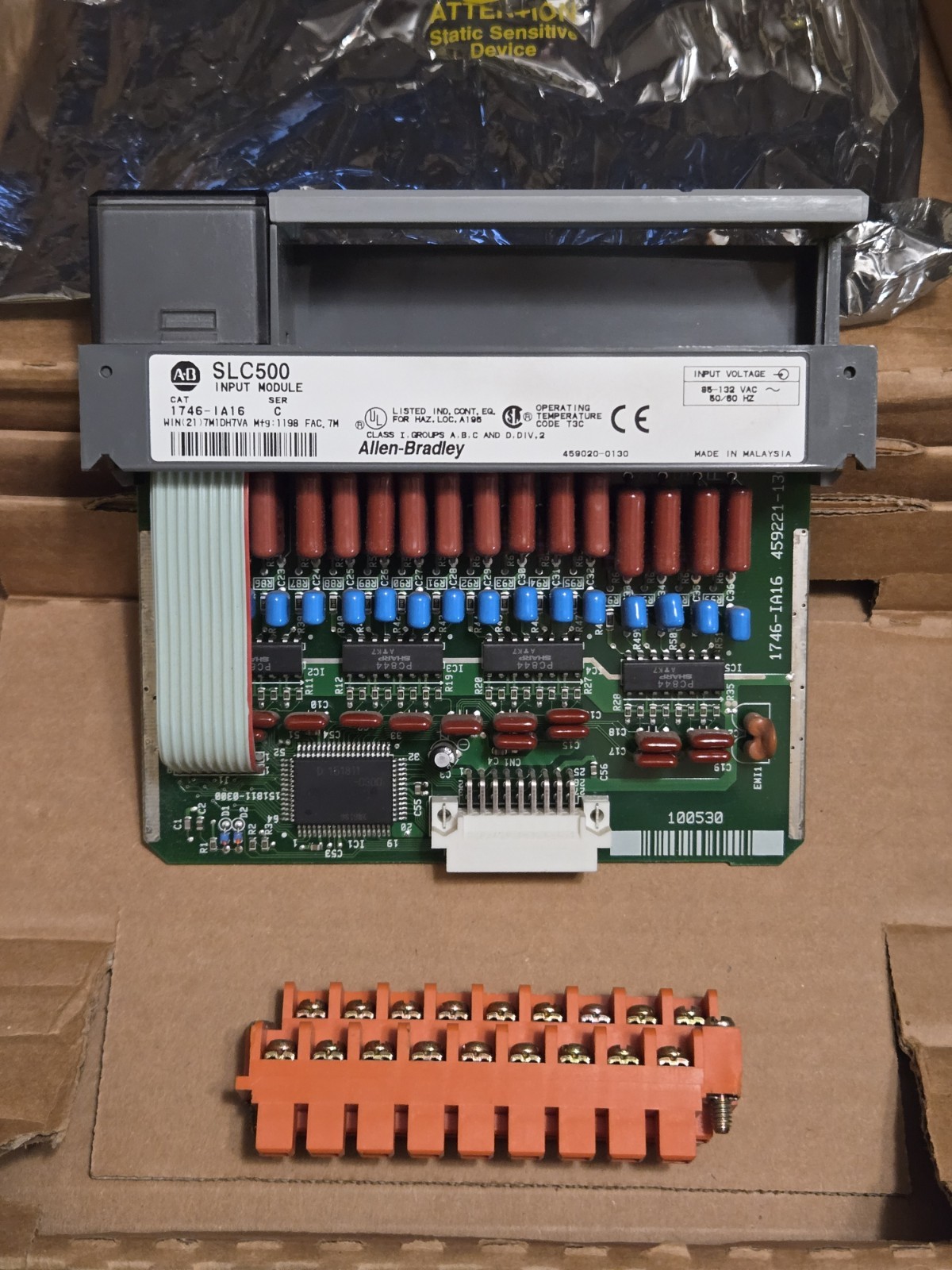 Allen-Bradley 1746-IA16 SLC 500 AC Input Module 16-Point 85-132VAC