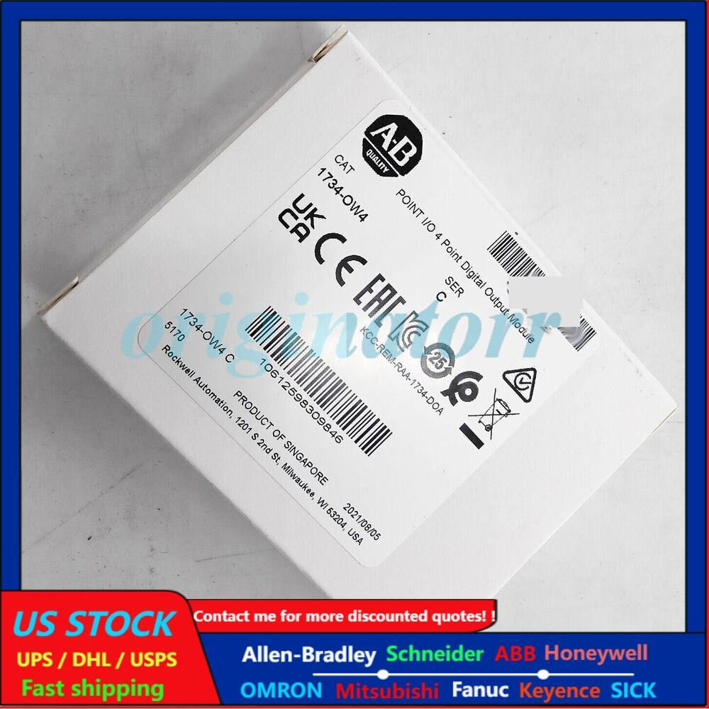 New Allen-Bradley 1734-OW4 POINT I/O 4 Point Digital Output Module AB 1734OW4