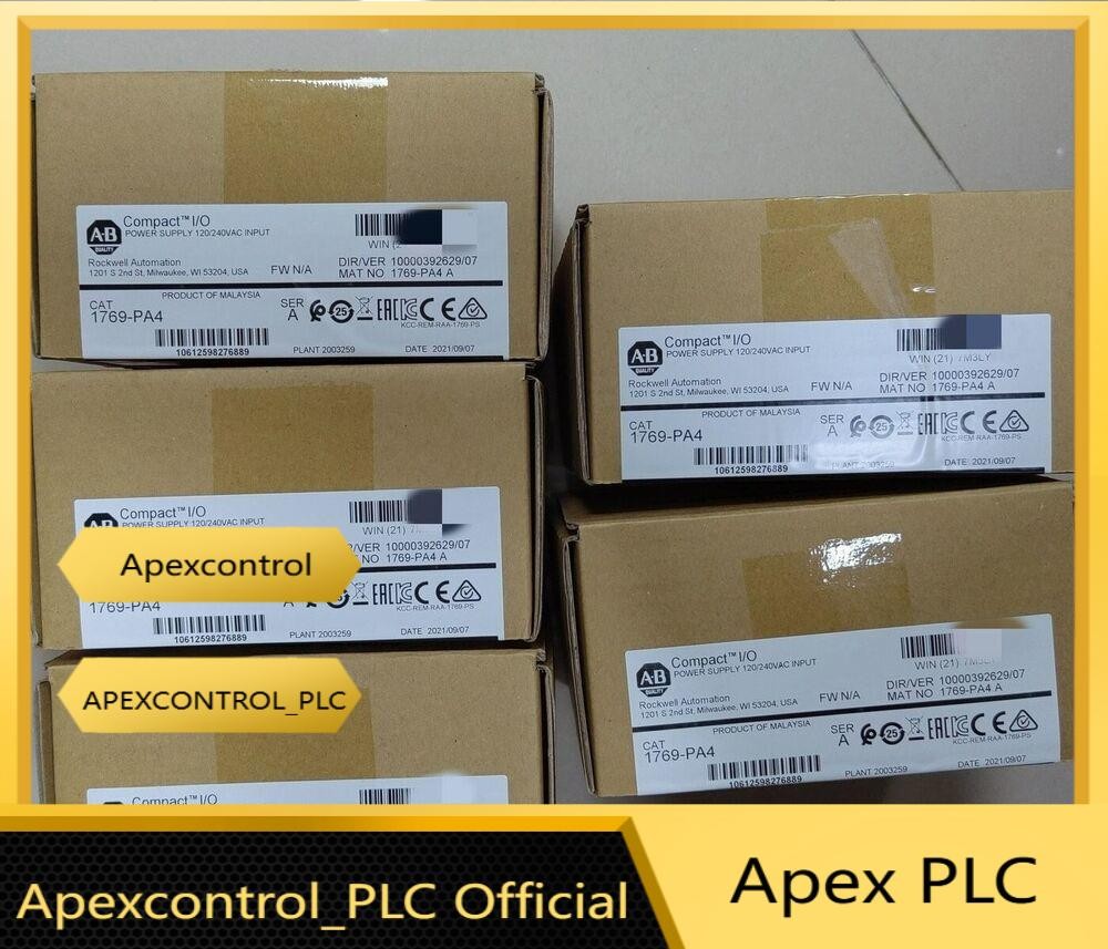 New Allen-Bradley 1769-PA4 SER A Compact Power Supply Module 1769PA4