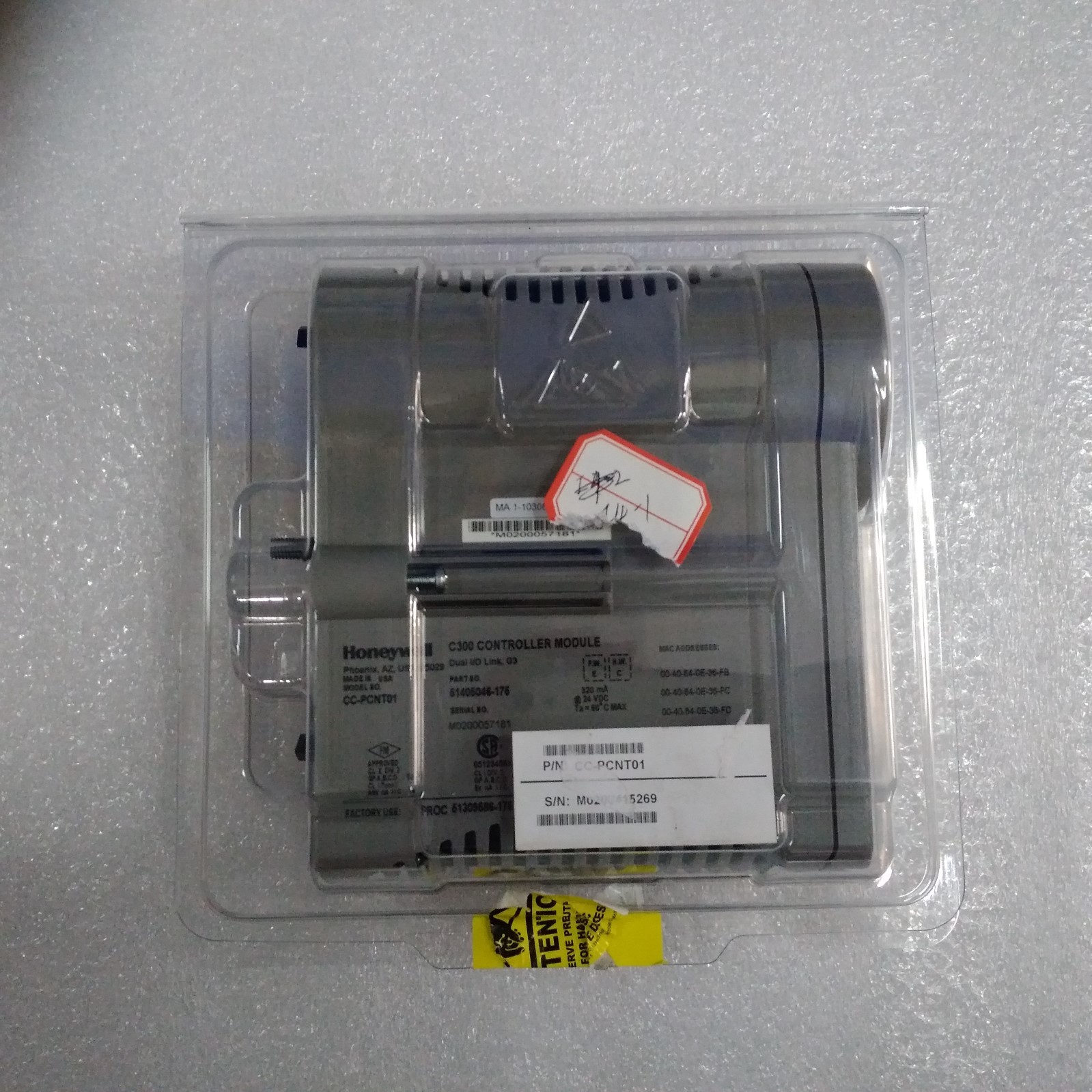 Honeywell CC-PCNT01 51405046-175 Controller Module