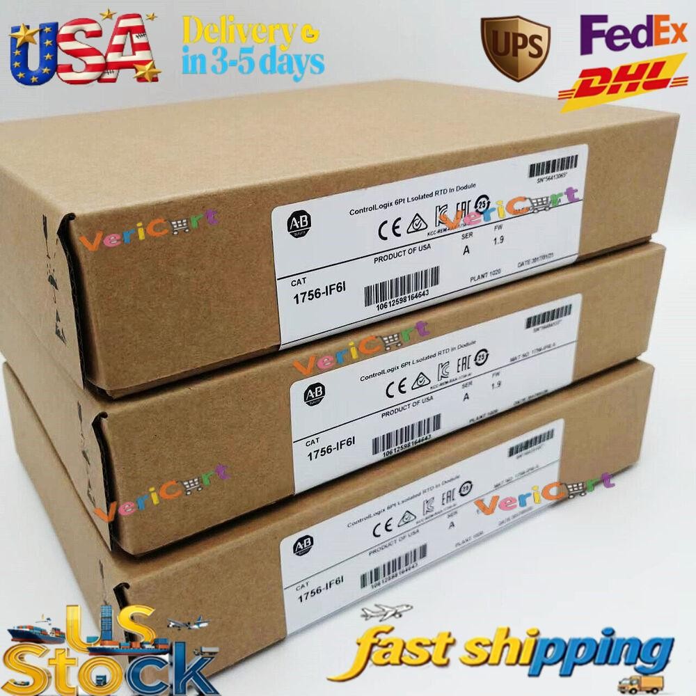 nEW IN BOX Allen-Bradley 1756-IF6I ControlLogix 6 Point Isolated A/IModule