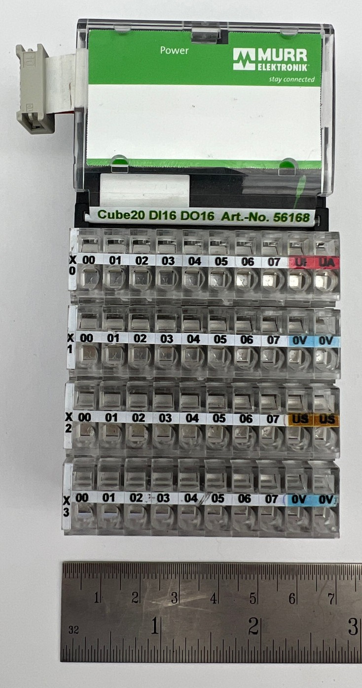 Murr Elektronik Cube20 DI16 DO16 56168 Fieldbus 16 Input Output Module GERMANY