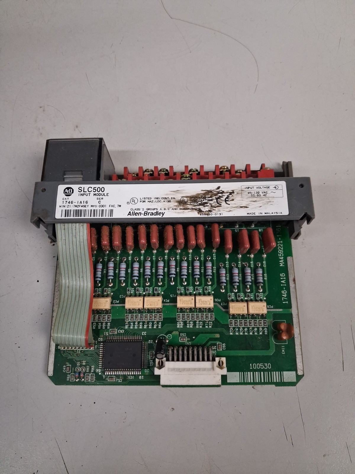 Allen Bradley 1746-IA16 Series C Input Module PLC Card I/O 1746-1A16 Ser C AB