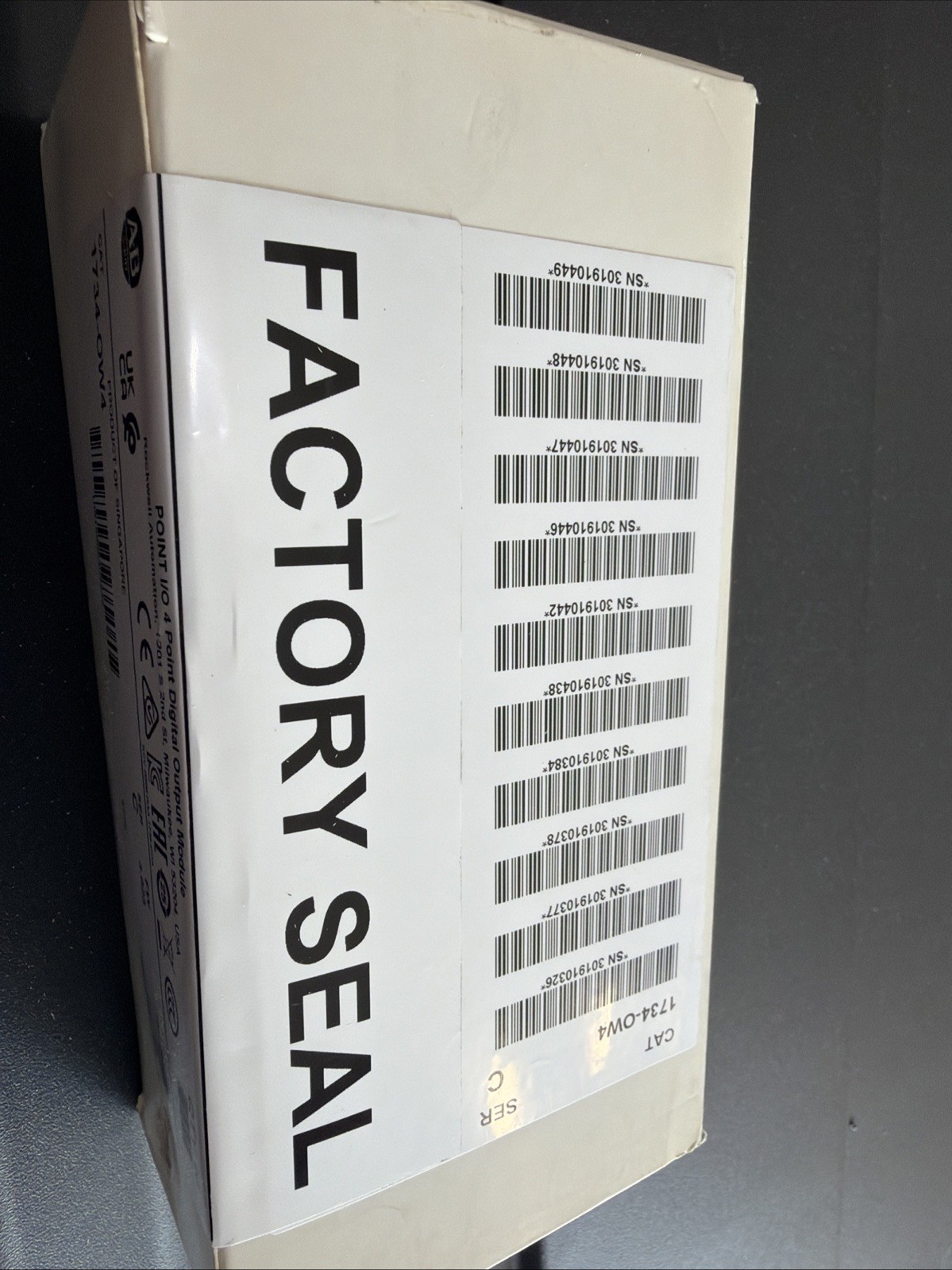 New Sealed AB 1734-OW4 POINT I/O 4 Point Digital Output 1734OW4, QTY 10