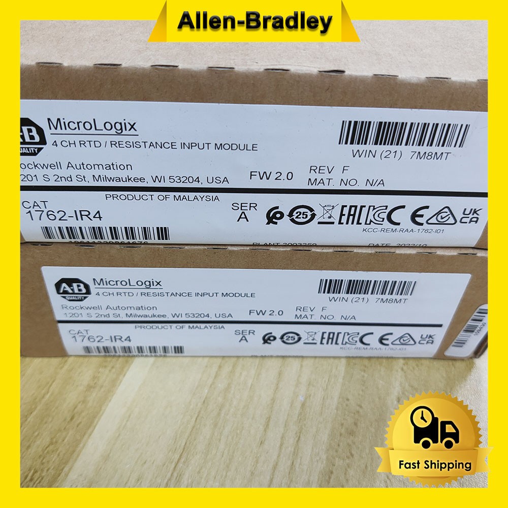 AB 1762-IR4 MicroLogix 1200 RTD Resistance Input Module