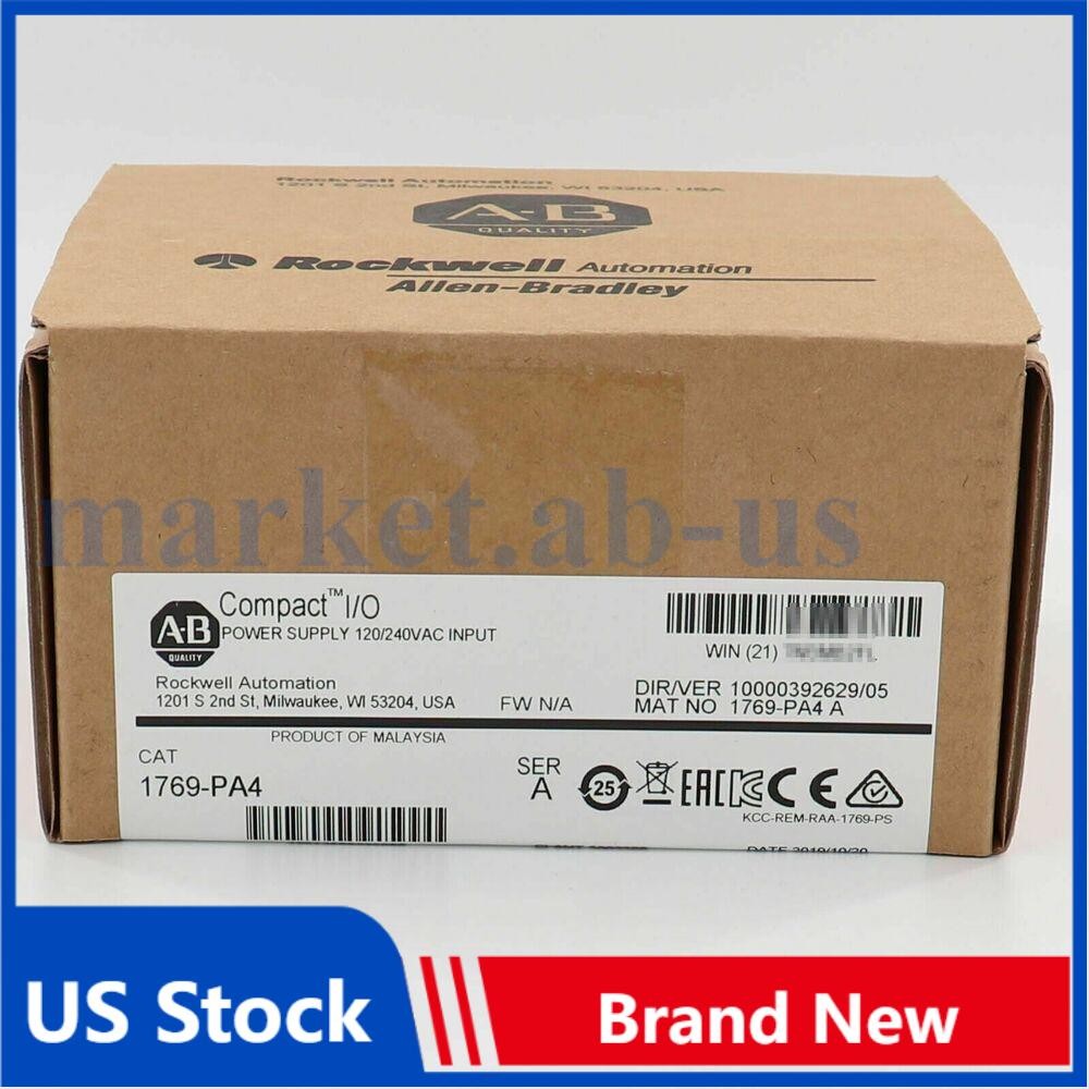 New AB 1769-PA4 SER A CompactLogix Power Supply Module 1769PA4 US Free Tax