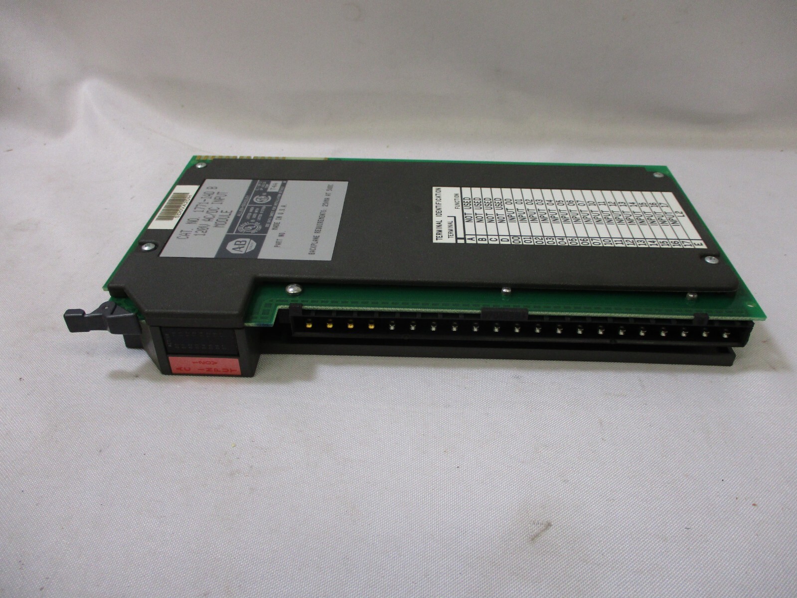 *NEW* ALLEN BRADLEY 1771-IAD SERIES B 120V AC/DC INPUT MODULE *60 DAY WARRANTY*