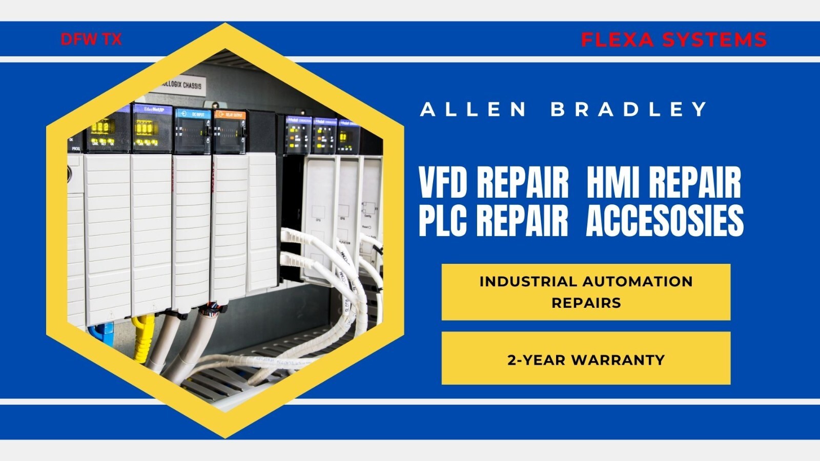 ALLEN BRADLEY 1761-L32AWA Diagnostic & Repair Evaluation Service.