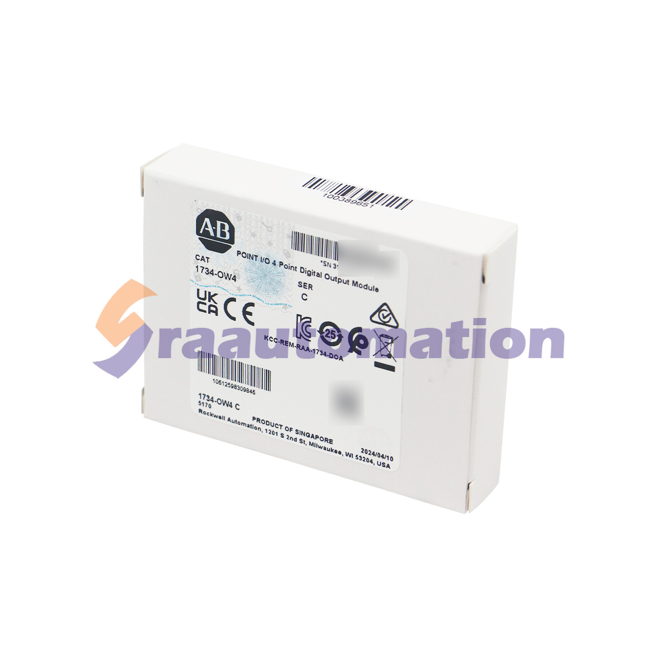 NEW Allen-Bradley 1734-OW4 AB POINT I/O 4Point Digital Output Module 1734OW4