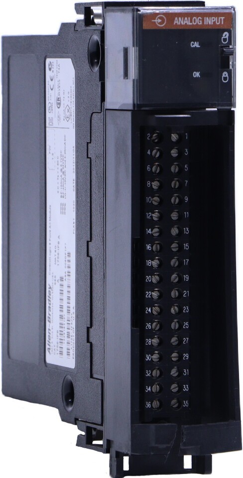 * ALLEN BRADLEY 1756-IF8 SERIES A 8 POINT ANALOG INPUT MODULE *NO FRONT COVER*