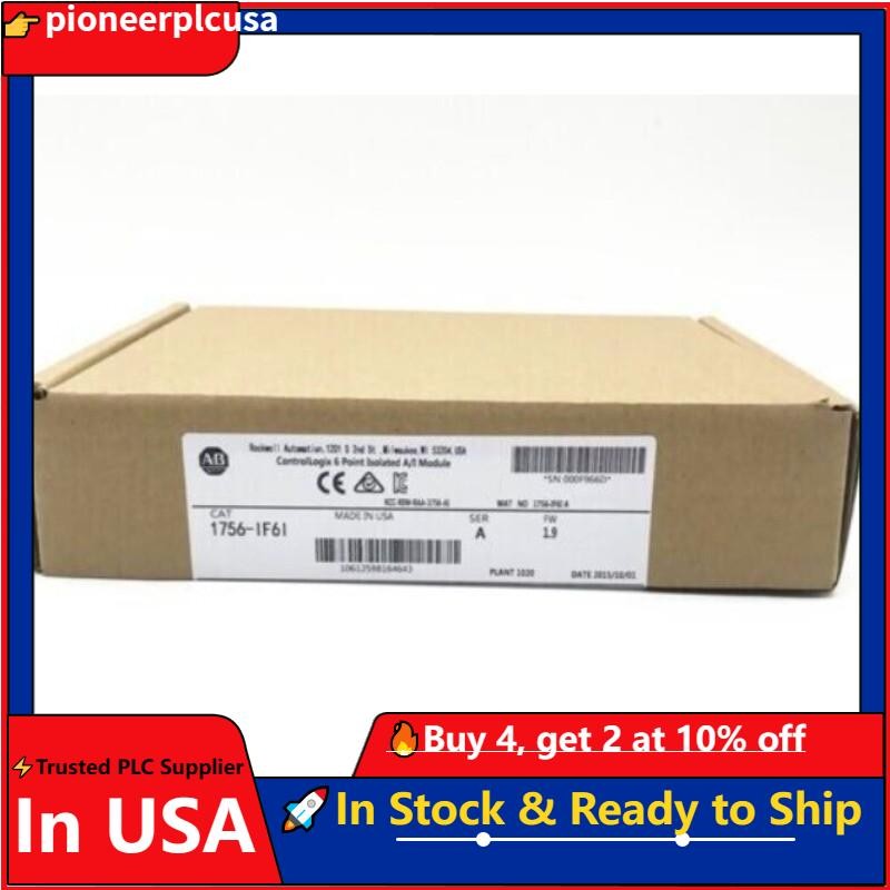 New Factory Sealed AB 1756-IF6I / A Controllogix Analog Isolated Input Module US