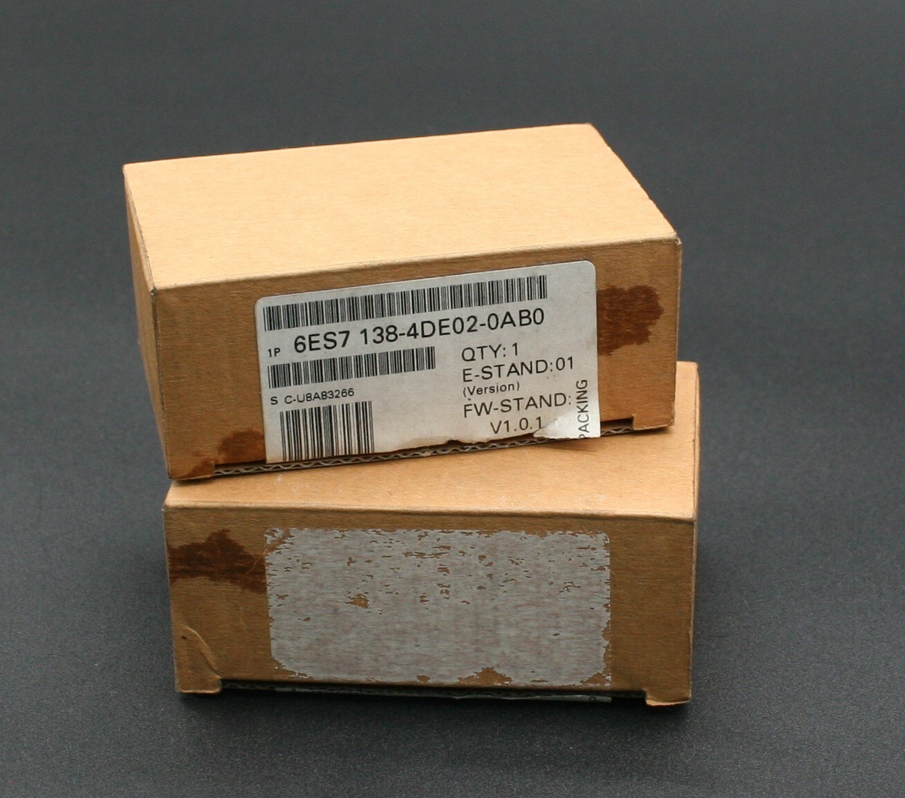 One (1) SIEMENS 6ES7-138-4DE02-0AB0 N117 Simatic Counter ET 200S 24V Germany NEW