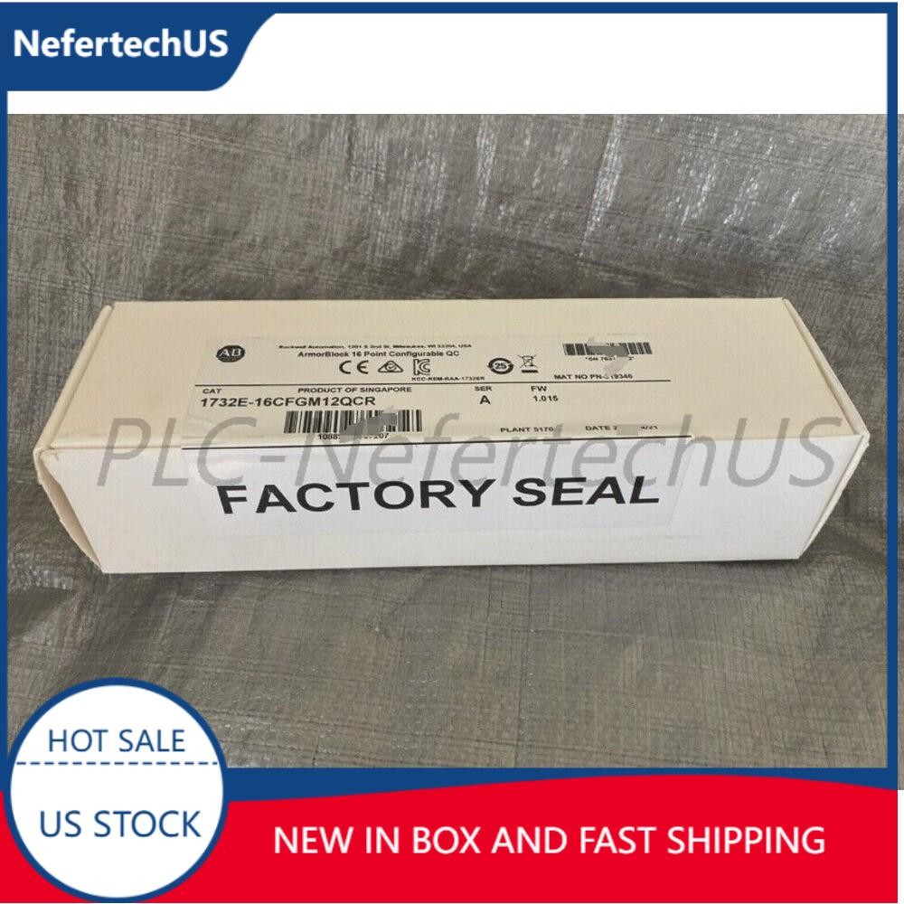 Allen Bradley 1732E-16CFGM12QCR /A ArmorBlock Module *NEW IN BOX* US Free Tax
