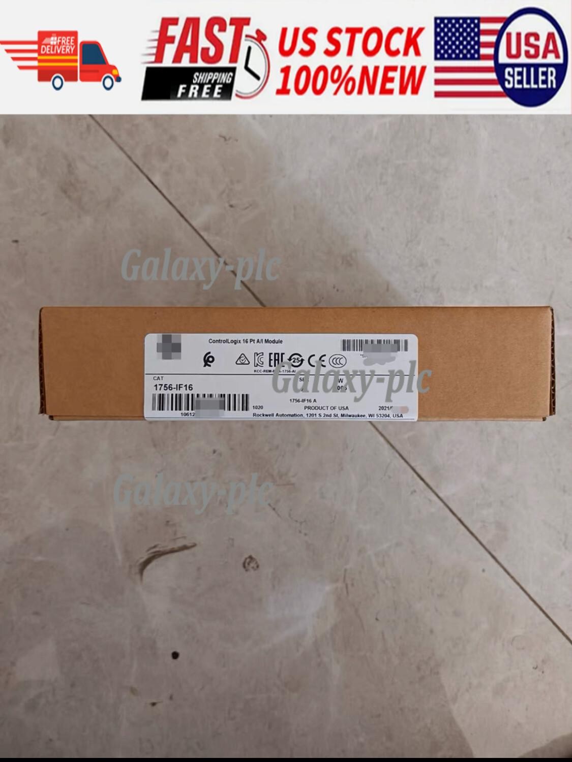 New Factory Sealed A-B 1756-IF6I SER A ControlLogix 6 Point Isolated A/I Module