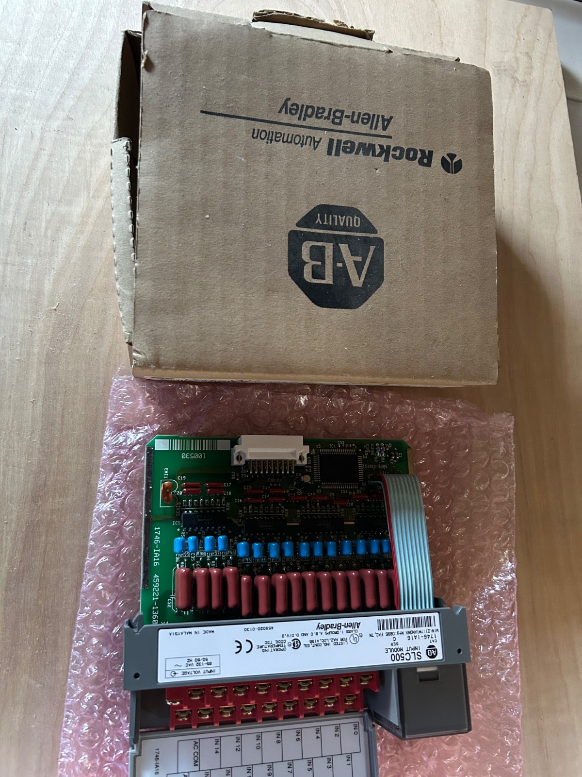 Allen Bradley SLC500 Input Module Series C – 1746-IA16