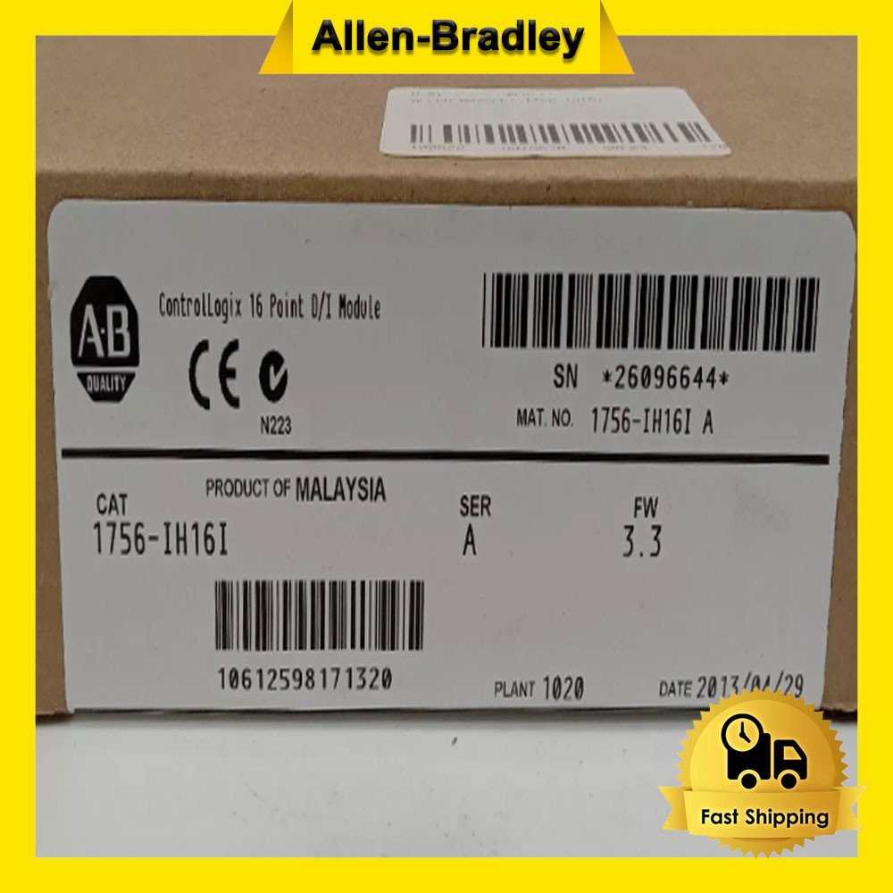New Sealed AB 1756-IH16I Controllogix 16 Point Input Module Ser A