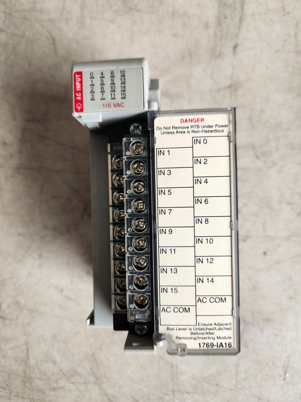 Allen-Bradley 1769-IA16 Compact I/O Input Module (#217)