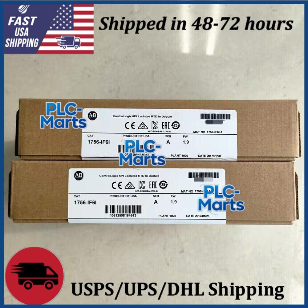 nEW IN BOX Allen-Bradley 1756-IF6I ControlLogix 6 Point Isolated A/IModule